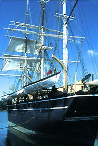 The Charles Morgan, whaling ship, Mystic Seaport, Mystic, CN